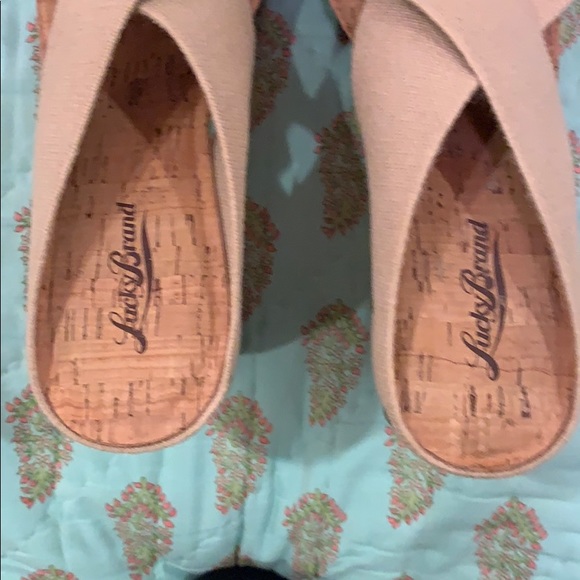 Iucky brand cork wedges - Picture 4 of 4